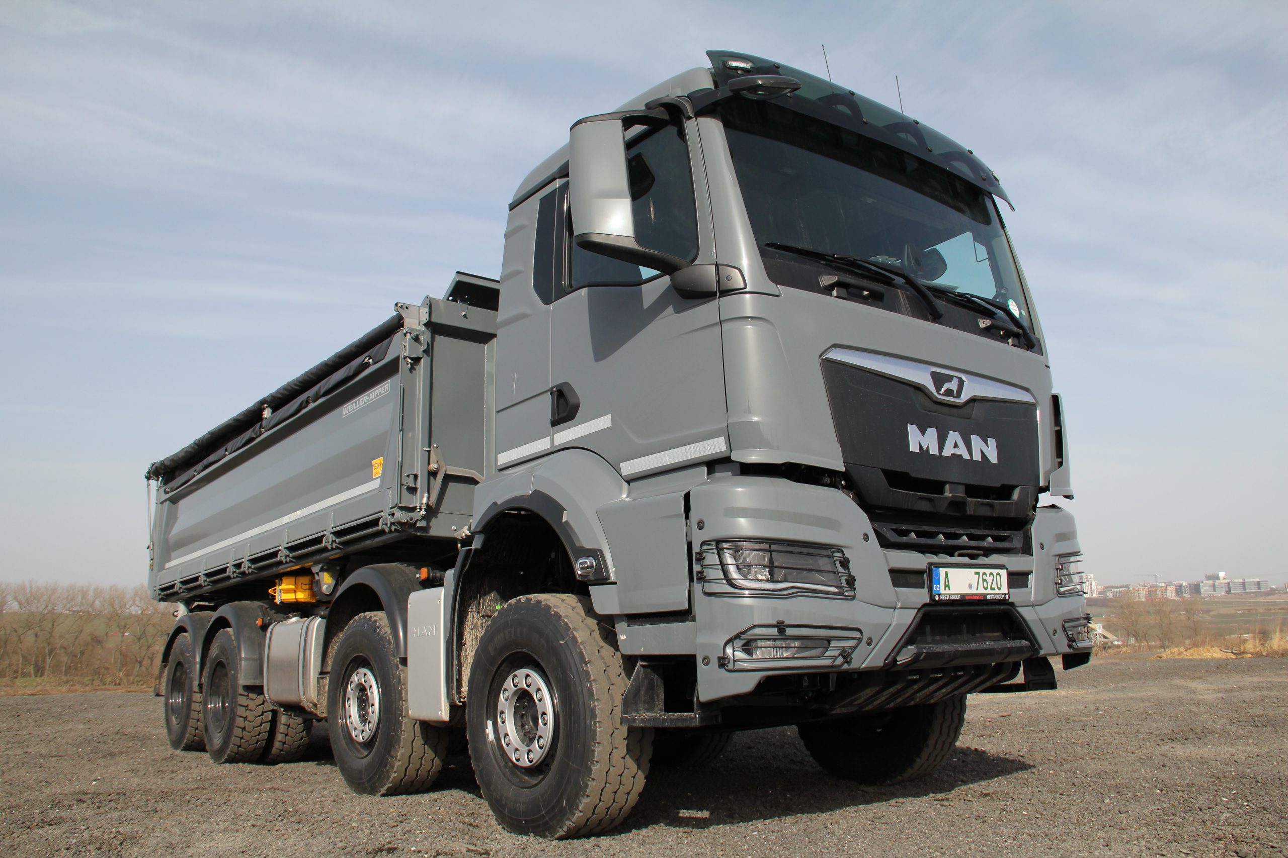 FOTOGALERIE Nový MAN TGS 35.510 8x4 Transportlogistika.cz