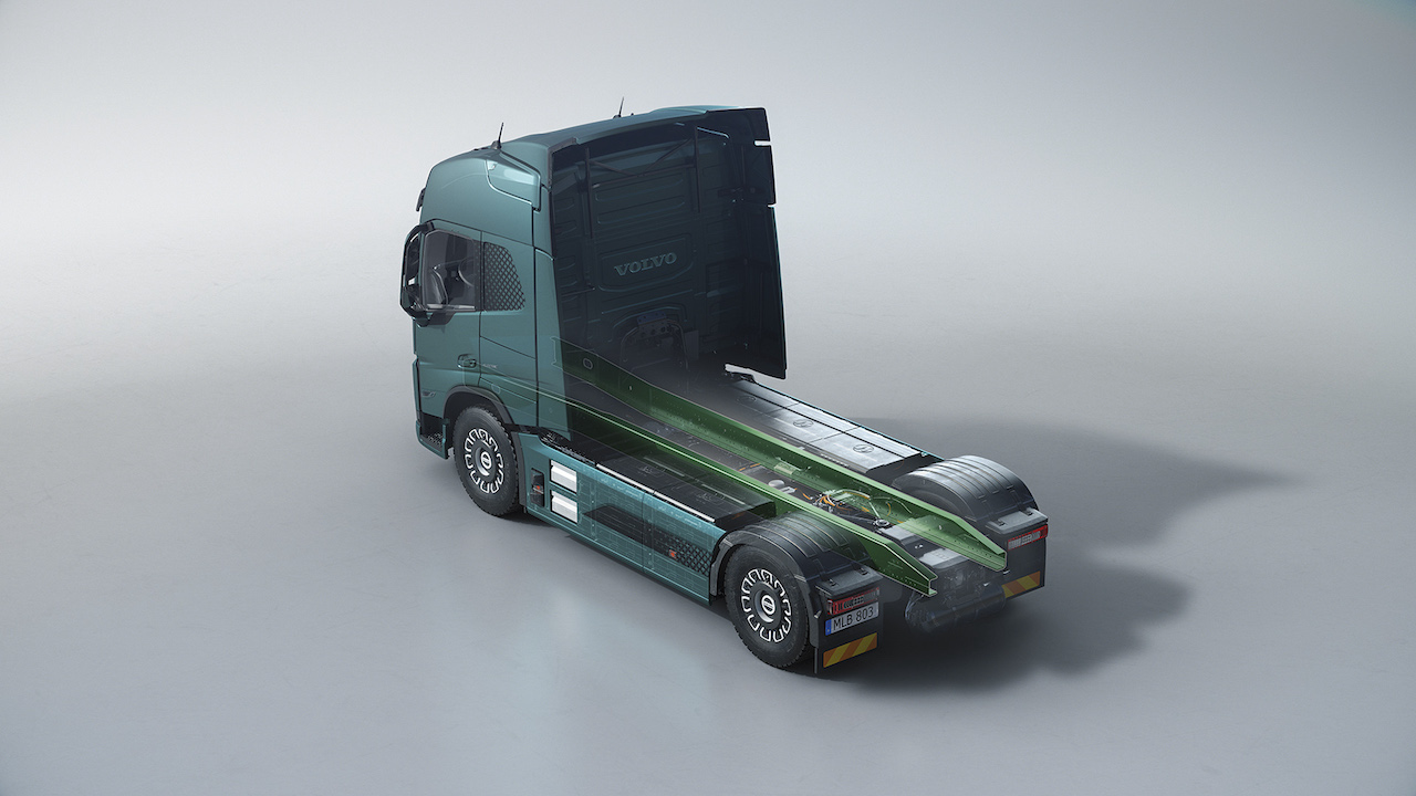 Volvo Trucks používá bezfosilní ocel