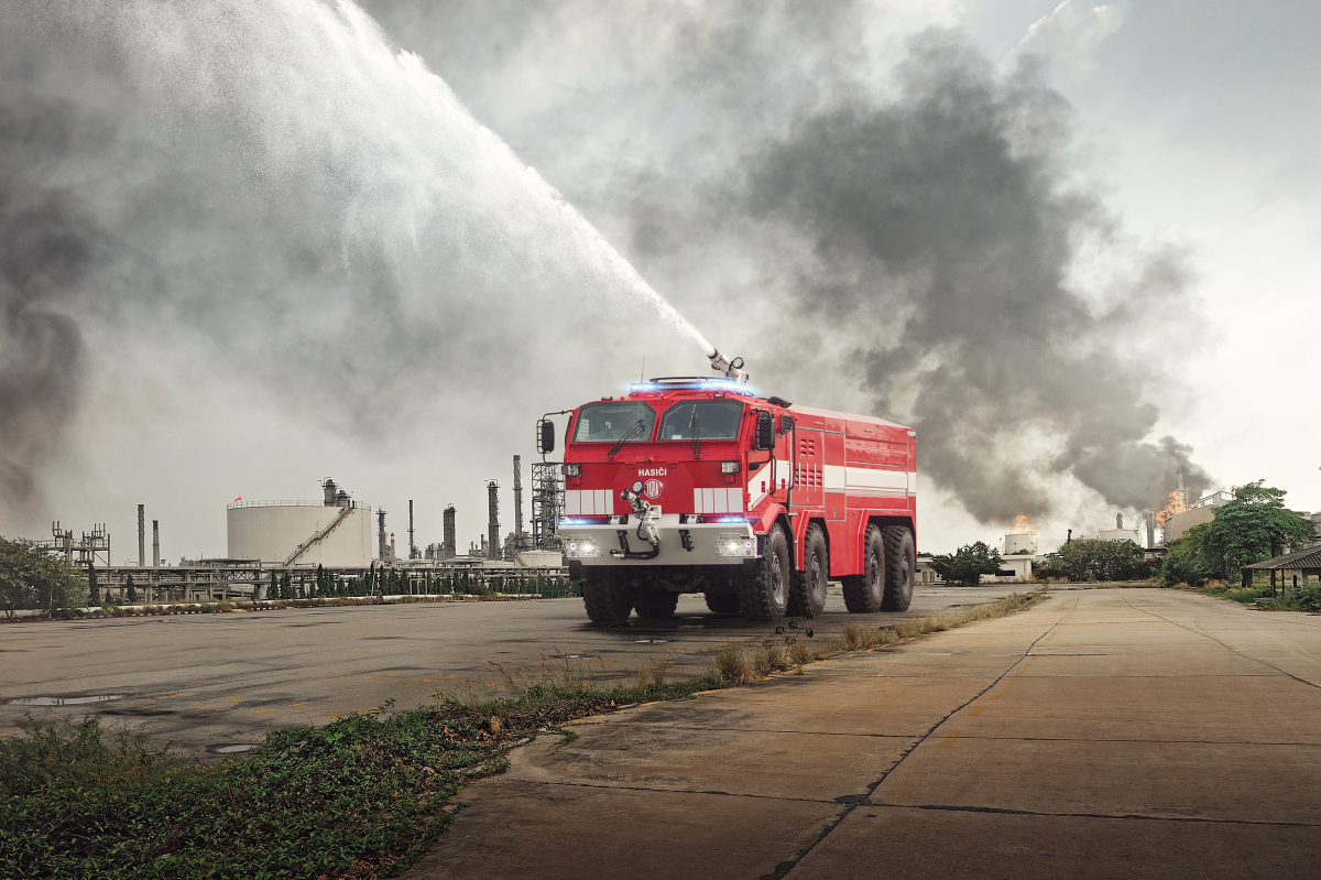 Tatra dodá hasičům nové vozy
