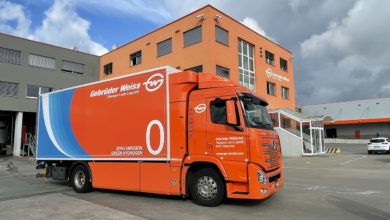 První vodíkový náklaďák v Česku