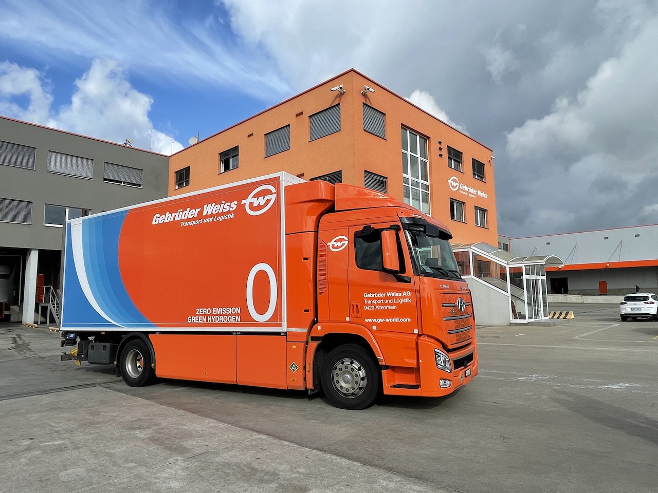 První vodíkový náklaďák v Česku