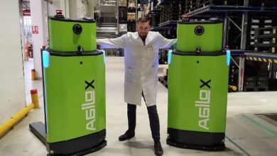 Inteligentní robotické vozíky Agilox