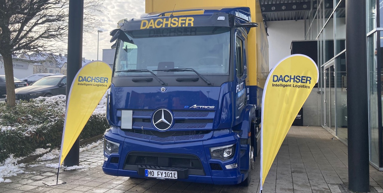 Dachser nasadil první e-Truck