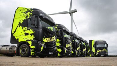 Flotila nákladních vozů IVECO pro turné Metallica