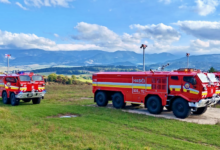 Slovenští hasiči získali speciální vozidla Titan 