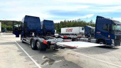 VCHD Cargo používá hydraulické plošiny pro výměnné nástavby