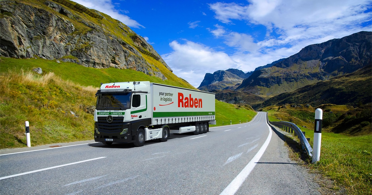 Logistika v srdci Evropy - Raben spojuje rychlost a ekologii