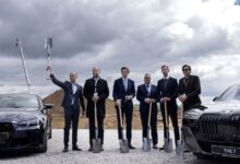 Položení základního kamene logistického centra BMW Group