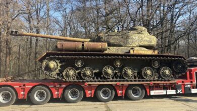 Historický tank z Lešan teď budou obdivovat ve Finsku 