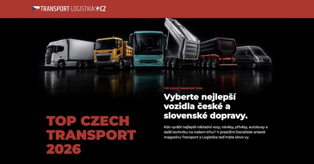 Hlasování v anketě TOP CZECH TRANSPORT 2026 je v plném proudu