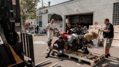 Legendární motorka „Juni“ odletěla do USA