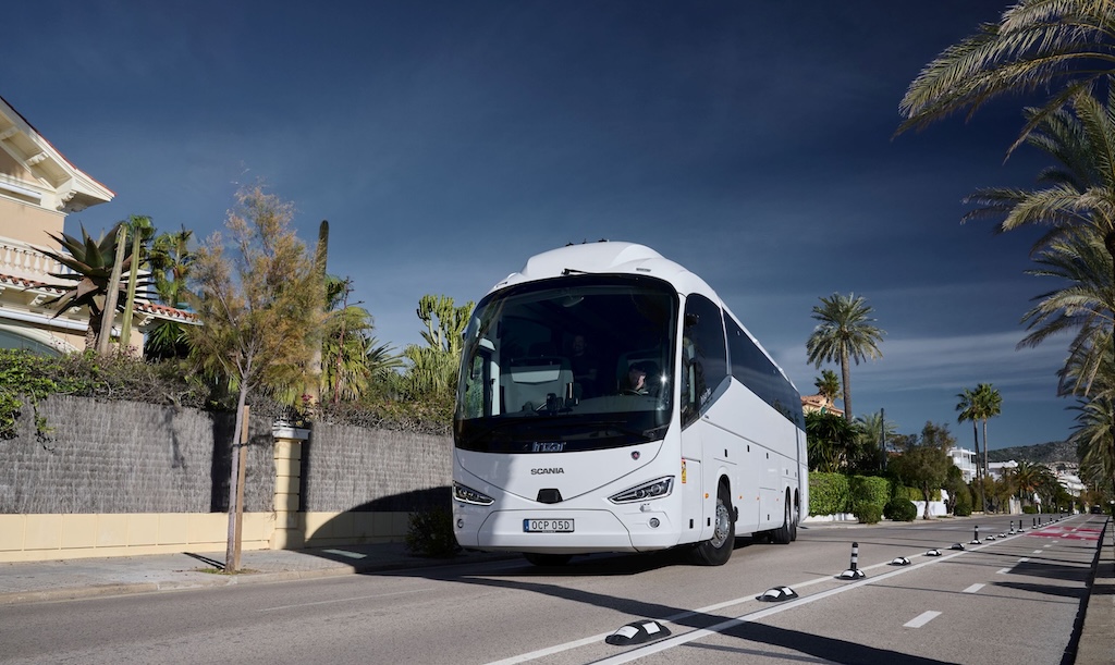 Plug-in hybridní autobus Scania Irizar i6S Efficient
