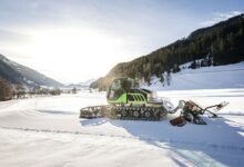 Scania a Prinoth spolupracují na elektrifikaci sněžných roleb