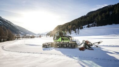 Scania a Prinoth spolupracují na elektrifikaci sněžných roleb