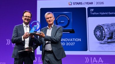 Truck Innovation Award 2027 pro hybridní převodový systém ZF TraXon Hybrid
