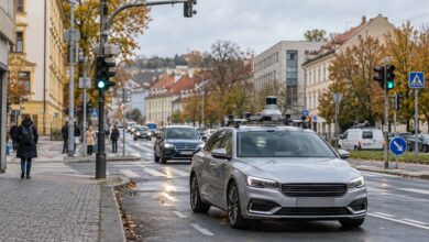 Autonomní auto potřebuje vědět, co je za zatáčkou